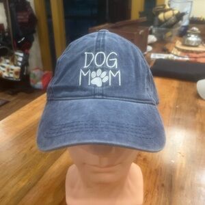 Dog Mom Blue Cap